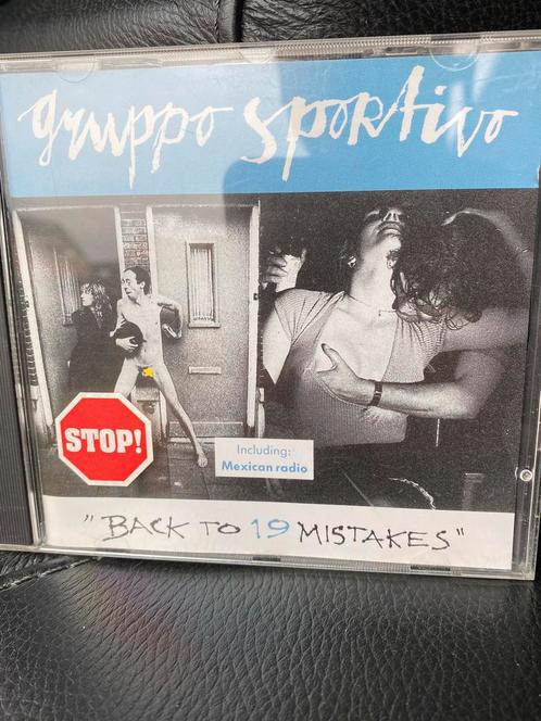 Gruppo Sportivo - Back to 19 mistakes, Cd's en Dvd's, Cd's | Pop, Zo goed als nieuw, 1980 tot 2000, Ophalen of Verzenden