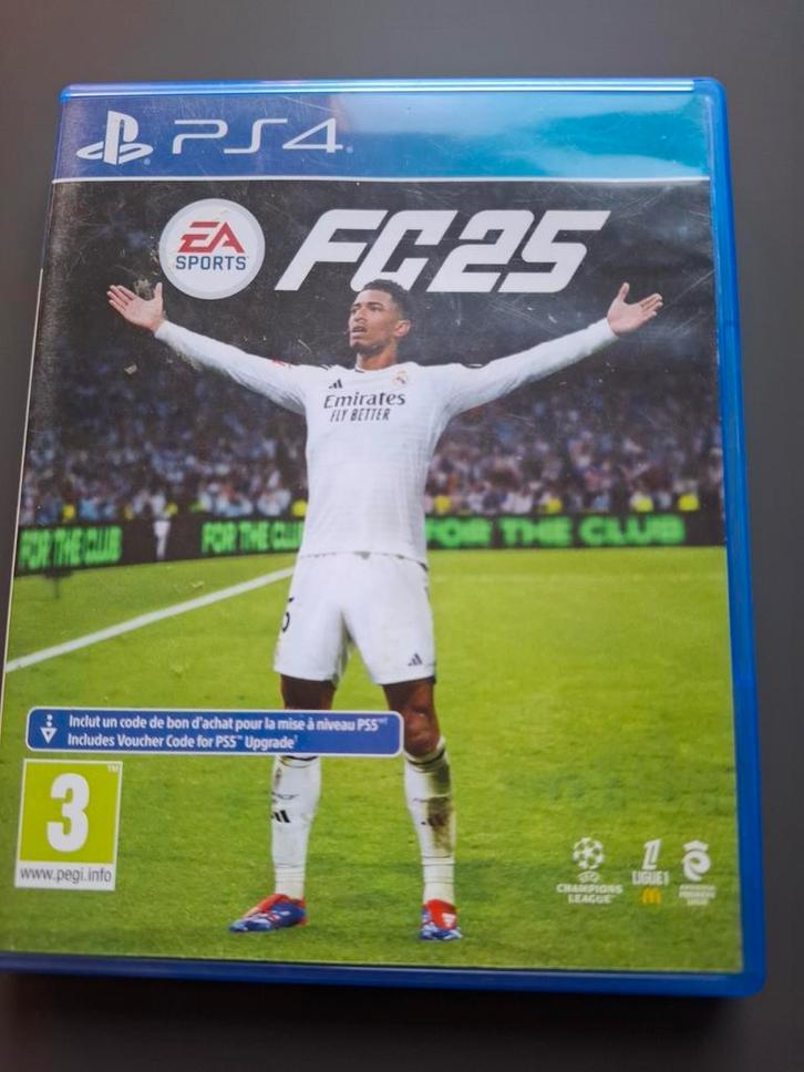 FC25 - Mise à niveau gratuite pour PS5, Consoles de jeu & Jeux vidéo, Jeux | Sony PlayStation 4, Comme neuf, Enlèvement