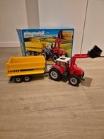 PLAYMOBIL Country Tractor met aanhangwagen, Ophalen, Gebruikt, Complete set