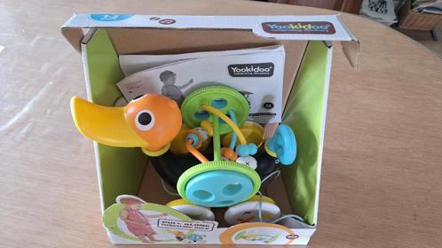 Canard musical à tirer Yookidoo, à partir de 6 mois, Kinderen en Baby's, Speelgoed | Educatief en Creatief, Zo goed als nieuw