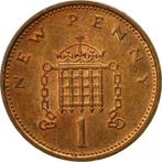 United Kingdom 1 new penny, 1981, Postzegels en Munten, Losse munt, Overige landen, Verzenden