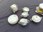 borden servies, Huis en Inrichting, Ophalen of Verzenden, Gebruikt, Bord(en)