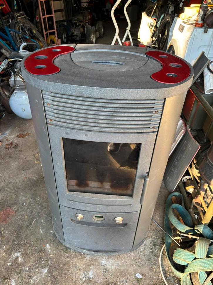 Poêle à pellets, Maison & Meubles, Poêles, Utilisé, Autoportant, Poêle à granulés, Autres carburants, Enlèvement