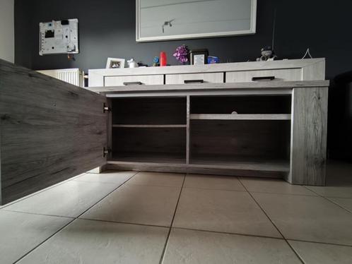 Tv meubel met salontafel, Huis en Inrichting, Tafels | Salontafels, Gebruikt, Ophalen
