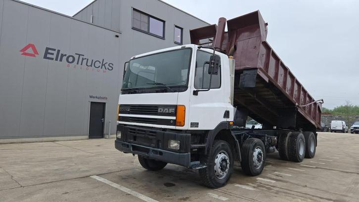DAF 85 CF 340 (EURO 2 / MANUAL PUMP / STEEL SUSP / POSSIBLE, Auto's, Vrachtwagens, Bedrijf, Te koop, ABS, Elektrische ramen, Open dak