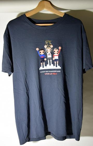 T shirts  alpe d'huez L RVV podium 2023 XL maat  beschikbaar voor biedingen