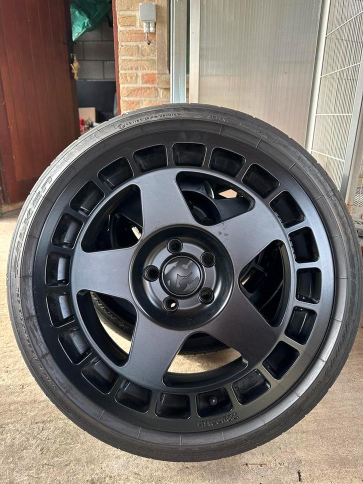 18’ velgenset 5x112 ET 45 Vw Audi Skoda Mercedes, Auto-onderdelen, Banden en Velgen, Banden en Velgen, Zomerbanden, 18 inch, 225 mm