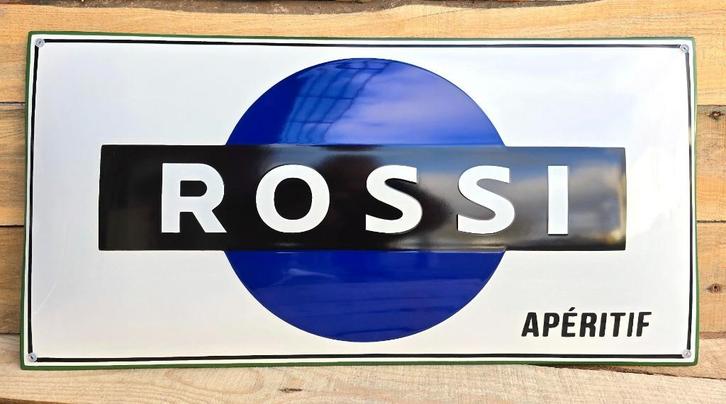 Martini Rossi vermouth emaillen reclame decoratie bord bar, Verzamelen, Merken en Reclamevoorwerpen, Zo goed als nieuw, Reclamebord