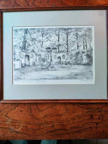 Gravure beschikbaar voor biedingen