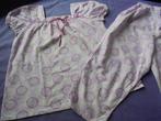 Pyjama d'été vintage à manches bouffantes XS - S 1960, Vêtements | Femmes, Homewear, Taille 36 (S), Porté, Rose, Enlèvement ou Envoi