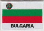 Bulgarije vlag stoffen opstrijk patch embleem, Nieuw, Verzenden