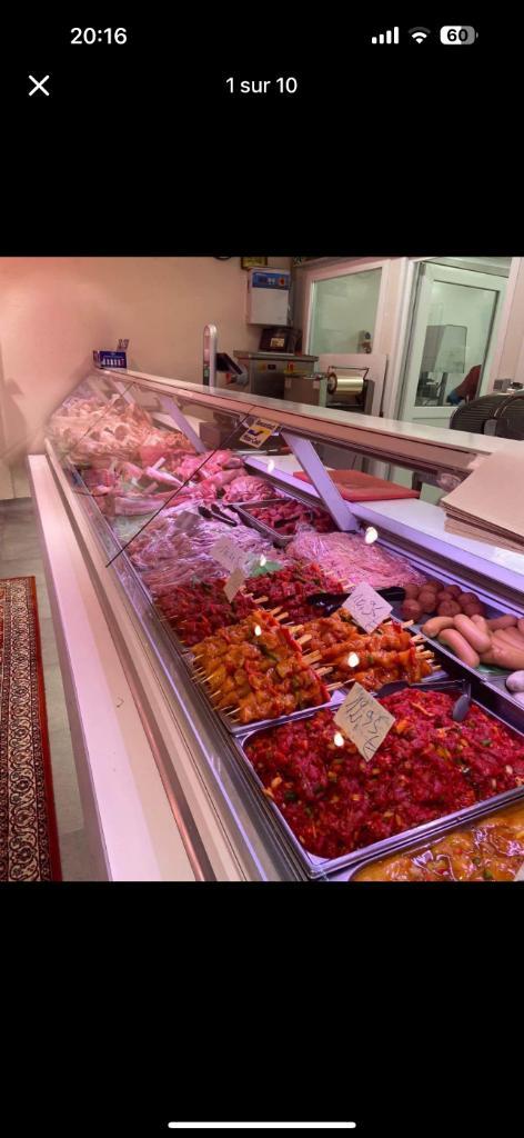 Comptoir frigo boucherie, Zakelijke goederen, Kantoor en Winkelinrichting | Winkel en Inventaris, Ophalen