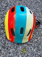Fietshelm kinderen regenboog, Fietsen en Brommers, Ophalen, Gebruikt, Overige maten, Jongen of Meisje