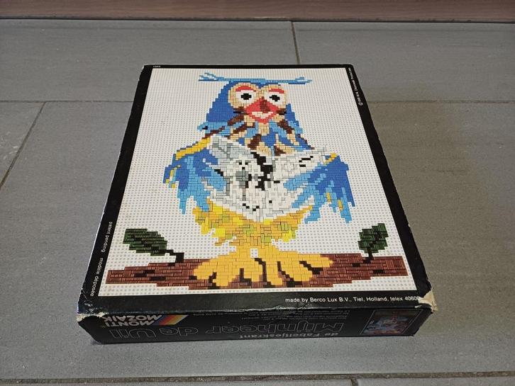 ministeck fabeltjeskrant mijnheer de uil en africa thema, Hobby en Vrije tijd, Ministeck, Zo goed als nieuw, Overige typen, Ophalen