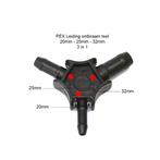 PEX Buis Ontbramer 20mm-25mm-32mm 3 in 1, Ophalen of Verzenden, Nieuw, Gereedschap of Accessoires