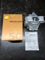 Nikon Nikkor 50mm F1,8 lens, Enlèvement ou Envoi, Comme neuf, Lentille standard