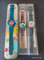 3 montres vintage swatch quartz et Benetton by bulova, Handtassen en Accessoires, Ophalen of Verzenden, Swatch