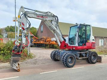 Takeuchi TB 295 W mobiele graafmachine mobile excavator beschikbaar voor biedingen