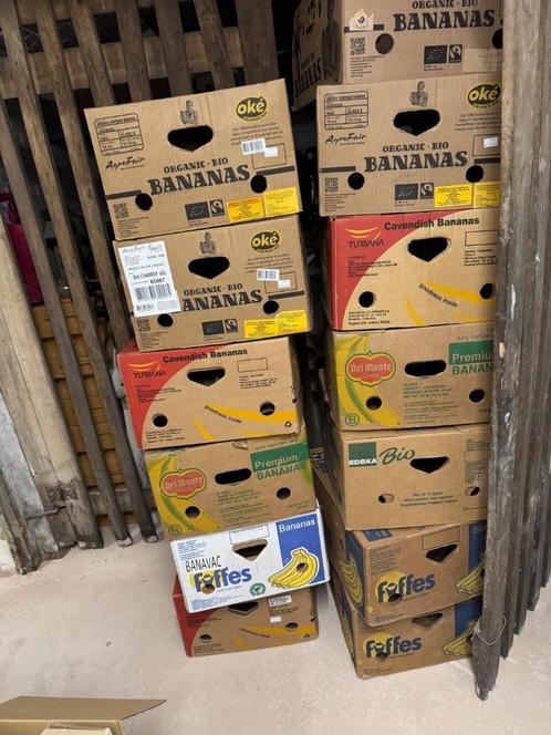 Plus de 20 caisses de déménagement - lot 2, Doe-het-zelf en Bouw, Kratten en Dozen, Gebruikt, Bak of Kist, Opvouwbaar, Ophalen