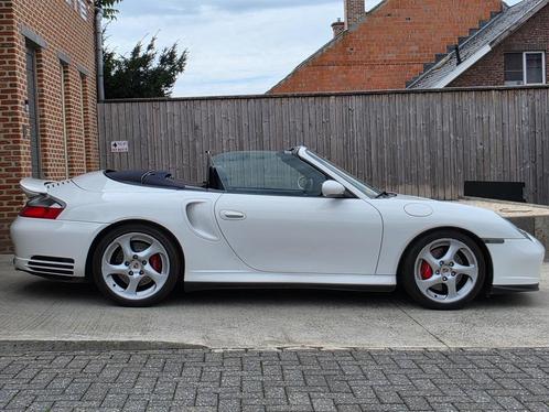 Porsche 996 Turbo - Cabrio - Belgische wagen - 2004, Auto's, Porsche, Bedrijf, Te koop, ABS, Airbags, Airconditioning, Alarm, Boordcomputer