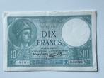 Frankrijk 10 Francs 1940, Postzegels en Munten, Ophalen of Verzenden, Frankrijk, Los biljet
