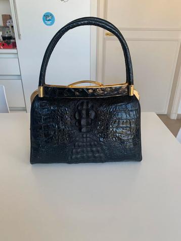 Echte krokodillenleer handtas, Enlèvement ou Envoi, Sac à main