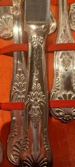 Verzilverd antiek bestek in mooie staat., Enlèvement