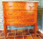Franse Regence commode marmeren blad 19e E vergulde monturen, Antiek en Kunst, Antiek | Meubels | Kasten, Ophalen