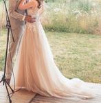 Trouwkleed maat XS, Kleding | Dames, Ophalen of Verzenden, Zo goed als nieuw, Wit, Trouwjurk