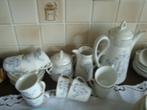 Art Nouveau koffieservies in porselein., Antiek en Kunst, Antiek | Servies compleet, Ophalen