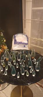 Lemax kerstdorp boompjes en sneeuw, Ophalen, Zo goed als nieuw