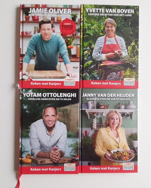 Koken met kanjers deel 1 + 2 + 3 + 4, Boeken, Kookboeken, Gelezen, Ophalen of Verzenden