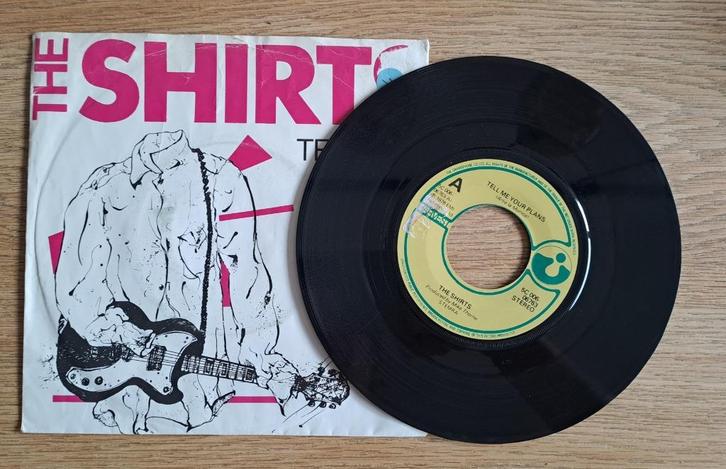 The Shirts - Tell Me Your Plans, Cd's en Dvd's, Vinyl Singles, Gebruikt, Single, Pop, 7 inch, Ophalen of Verzenden