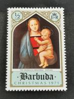 Barbuda 1971 - Kerstmis - schilderkunst Raphael *, Ophalen of Verzenden, Postfris, Noord-Amerika