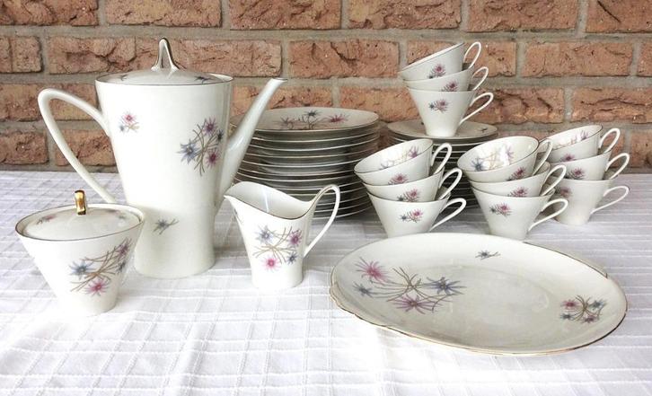 Vinted dessert-koffieservies Bavaria Seltmann 39-delig, Antiek en Kunst, Antiek | Porselein, Ophalen of Verzenden