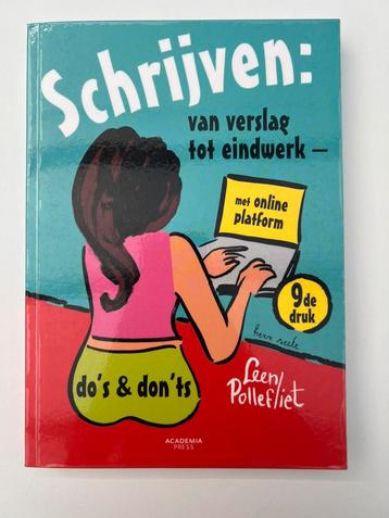 Leen Pollefliet - Schrijven: van verslag tot eindwerk beschikbaar voor biedingen