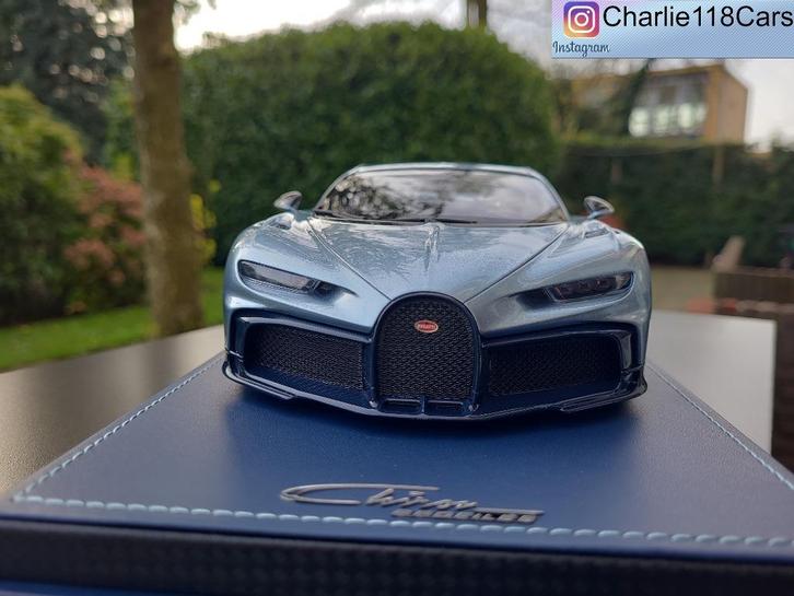 MR Collection 1/18 Bugatti Chiron Profilée, Hobby en Vrije tijd, Modelauto's | 1:18, Nieuw, Ophalen of Verzenden