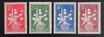 Belgique : COB 1008/10 ** Atomium 1957., Timbres & Monnaies, Gomme originale, Neuf, Sans timbre, Enlèvement ou Envoi