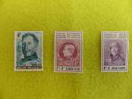 3 Oude postzegels Belgisch Koningshuis, Postzegels en Munten, Koninklijk huis, Frankeerzegel, Ophalen of Verzenden, Zonder stempel