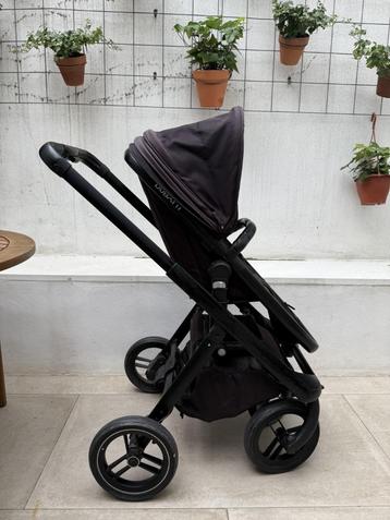 Prachtige Dubatti One Combi-Kinderwagen met alle accessoires, Autres marques, Poussette combi, Tige de poussée réglable, Enlèvement
