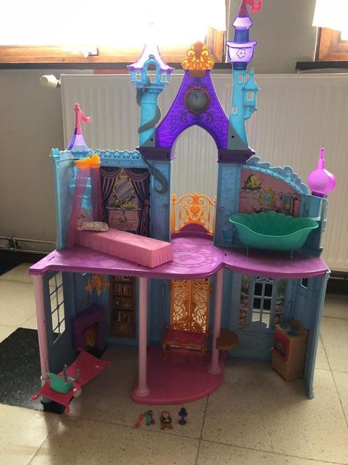 Mattel Disney Princess - magische avonturen in het kasteel, Kinderen en Baby's, Speelgoed | Poppenhuizen, Gebruikt, Poppenhuis