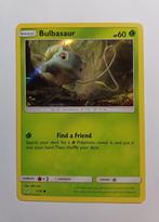 Pokémonkaart Bulbasaur Detective Pikachu 1/18 Holo, Gebruikt, Ophalen of Verzenden, Losse kaart