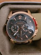 Authentieke Fossil horloge in topstaat, Overige merken, Overige materialen, Leer, Polshorloge