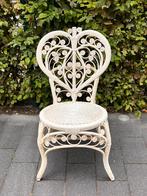 Wit rotan stoeltje, Huis en Inrichting, Stoelen, Ophalen, Wit