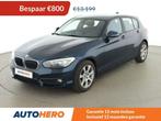 BMW 1 Serie 116 116d EfficientDynamics Advantage, Autos, Achat, Noir, 5 portes, 1395 kg