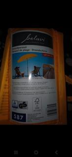 Strand/tuinparasol uv bestendig 50+, Verzenden, Nieuw