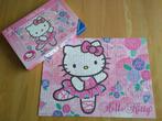 ✪ Puzzel Ravensburger Hello Kitty - 100st, Comme neuf, Plus de 50 pièces, Enlèvement ou Envoi