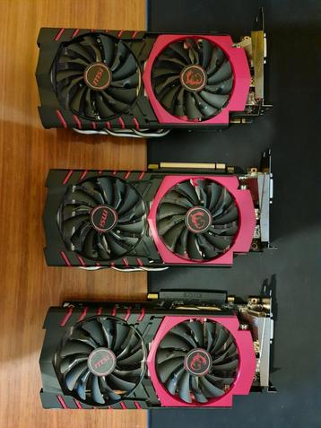 Trois MSI GTX 960 2G disponible aux enchères