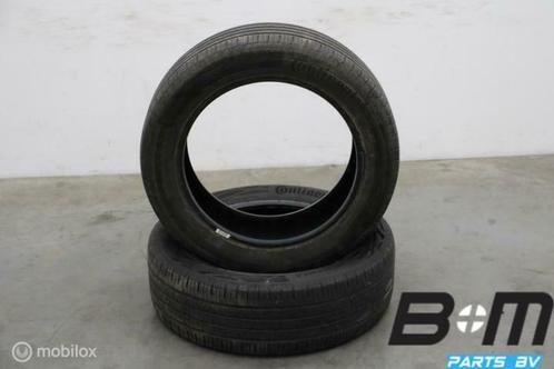 2 x 2155518 95T Continental EcoContact 6 met 4.5mm 215 55 18, Auto-onderdelen, Banden en Velgen, Band(en), Gebruikt