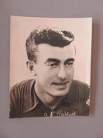 oude foto Louison Bobet Wielrenner a St. Raphael, Verzenden, Zo goed als nieuw, Poster, Plaatje of Sticker